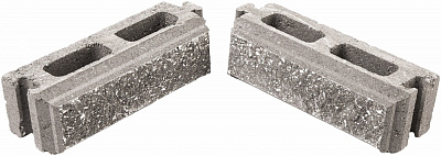 Элемент подмурка Кая 75x235x75 мм черный Моноліт-Брук