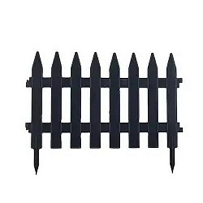 Огорожа для газону 46 см антрацит