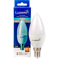 Лампа світлодіодна Luxray 5 Вт C37 матова E14 220 В 4200 К LX442-B35-1405 