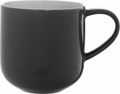 Чашка Coppa Bicolor 400 мл сіра 19100111 ASA