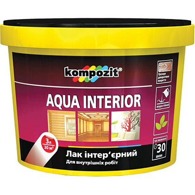 Лак Kompozit Interior глянсовий 1 л
