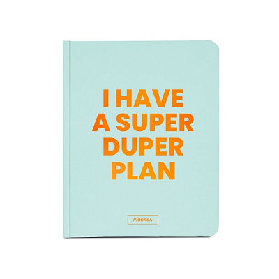 Планер I Have A Super Duper Plan Turquoise Orner