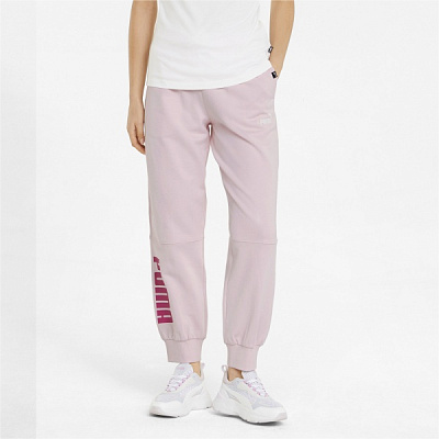 Штани Puma Power Colorblock Pants 84693216 р. 152 рожевий