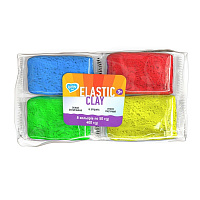 Пластилін легкий Elastic Clay 8 colors Lovin