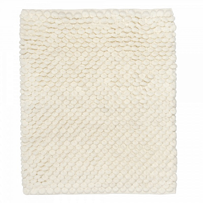 Килимок для ванної кімнати Homeline Solo 60х90 см молочний