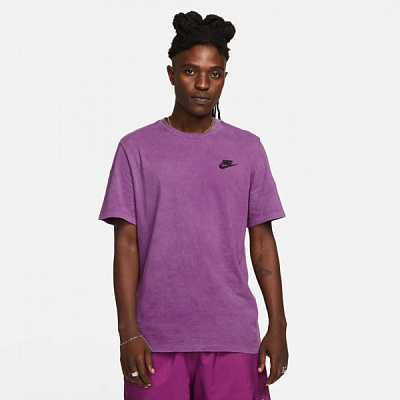 Футболка Nike M NSW TEE SALT FW WASH DZ2877-534 р.XL фиолетовый