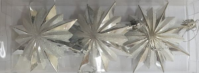 Підвіска ПіонеR Зірка 3 шт. 91864-PN 9 см