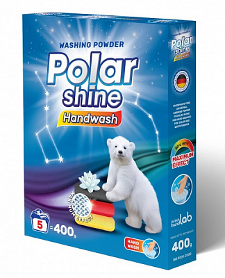 Порошок для ручной стирки Pride POLAR SHINE 0,4 кг 