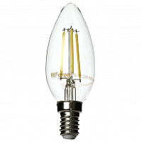  Лампа філаментна LED Feron LB-592 C37 4 Вт E14 4000K 2 шт