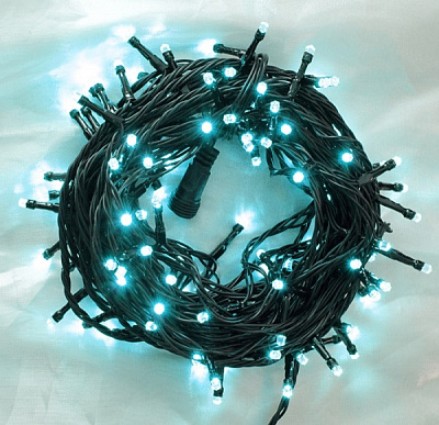 Декоративная гирлянда Джаз Лайт DC-ILD120-COG встроенный светодиод (LED) 120 ламп 12 м 