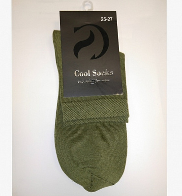 Носки мужские Cool Socks 17304 р. 25-27 оливковый 1 пар 