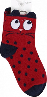 Носки для девочек KATAMINO K21016 р.5-6 красный 