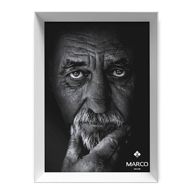 Рамка для фотографії зі склом MARCO decor 1638 1 фото 13х18 см білий