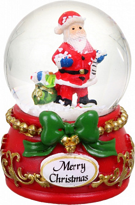 Сувенір новорічний куля снігова LKE-24-45 світлодіодна (LED)