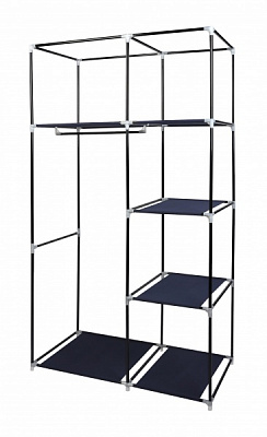 Гардероб текстильний Flowers з кишенями 1600х880х450 мм мульті