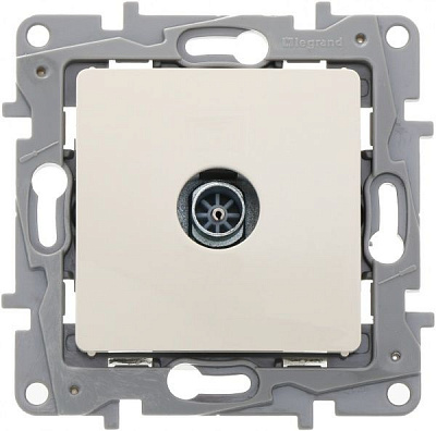 Розетка TV Legrand Etika звезда кремовый 672351