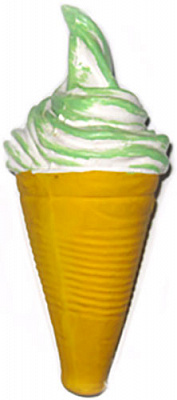 Іграшка для собак Topsi Морозиво-ріжок 15 см (1517)