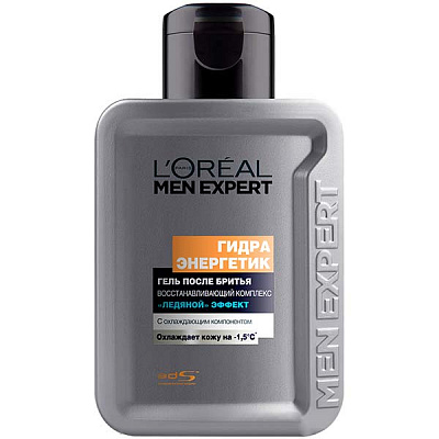 Гель после бритья L'Oreal Paris Men Expert Ледяной эффект 100 мл