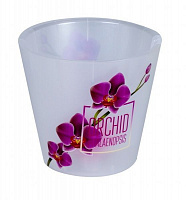 Горшок InGreen London Orchid Deco круглый 1,6л розовая орхидея (ING6196РЗ) 
