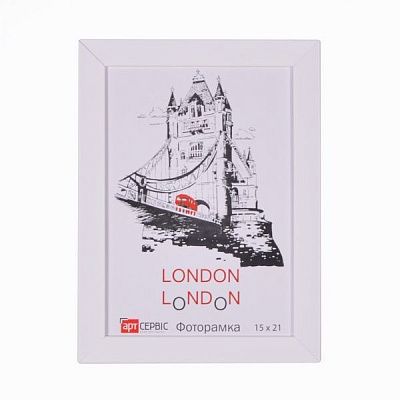 Рамка для фото Арт-Сервіс ЭА-01540 15x21 см белый 