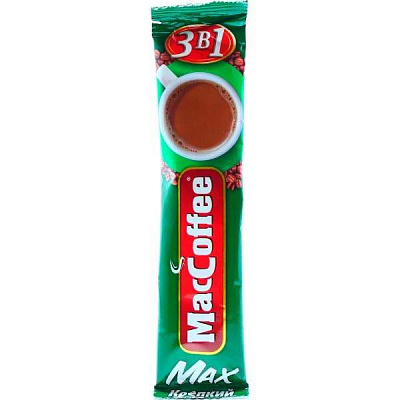 Кавовий напій MacCoffee 3 в 1 Max міцний 16 г (8887290087001) 8887290087001