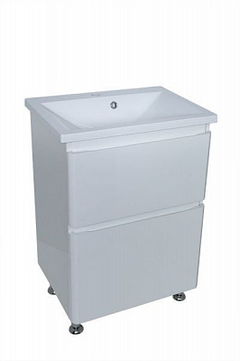 Тумба ХАСТ Bianco50сумывальникомBianco50белая