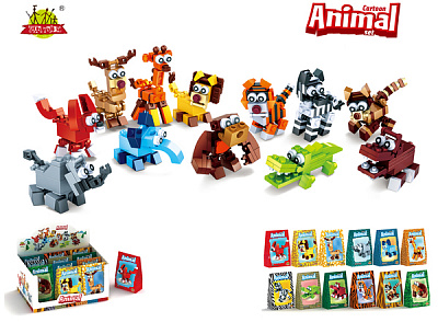 Конструктор Mini Blocks Мир Джунглей в ассортименте 6773671