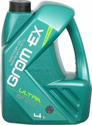 Моторне мастило Grom-Ex ULTRA 10W-40 API SL/CF 10W-40 4 л
