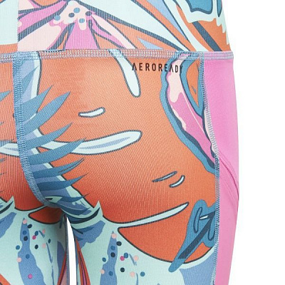 Лосины Adidas G A.R.AOP TIGHT GN7044 128 белый