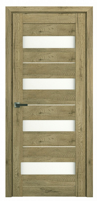 Дверное полотно Dverona 501 ПО 900 мм дуб античный