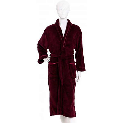 Халат женский La Nuit Solid вишневый XS