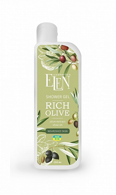 Гель для душа Elen cosmetics Rich Olive 250 мл