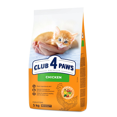 Корм сухий Club 4 Paws для кошенят