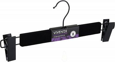 Вешалка Vivendi для брюк бархатная 35 см