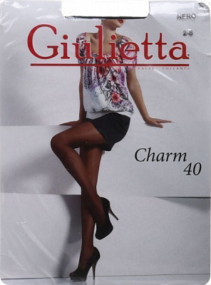 Колготки Giulietta nero CHARM р. 2 40 den чорний