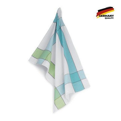 Рушник Carla Streifen 50х70 синьо-зелений 50x70 см Kela синій/зелений