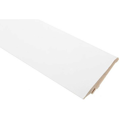 Плинтус МДФ дуб белый 21х80х2440 мм 