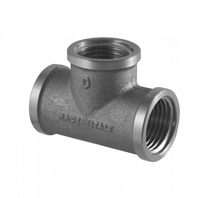 Тройник Hi-Therm 1/2 ВВВ (никель)