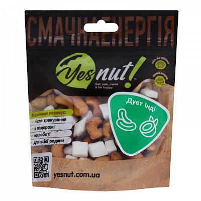 Суміш горіхово-фруктова YESNUT! Дует Інді 100 г