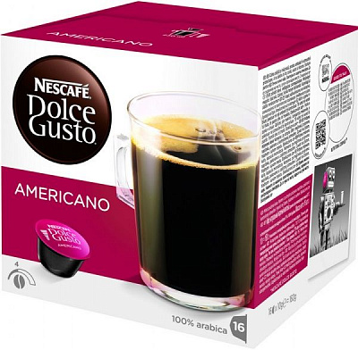 Кава мелена Nescafe Dolce Gusto Americano 16 шт. 160 г 7613032743352