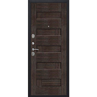Двери входные Tarimus 7.5 см Бергамо Муар Темный кипарис Царга 2050x860R