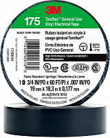 Ізострічка ЗМ Temflex ПВХ 175 (19мм х 20м) BK