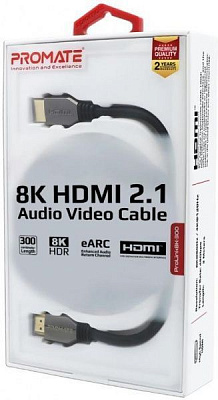 Кабель Promate HDMI 3 м чорний (prolink8K-300.black)