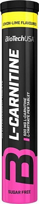 L-карнітин BioTech Effervescent L-Carnitine 500 mg чорнично-малиновий 102 г 20 капс.