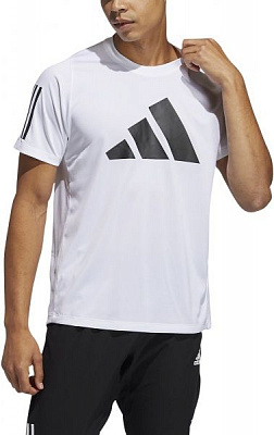 Футболка Adidas FL 3 BAR TEE GL8919 р.XL белый