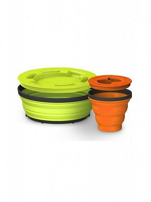 Набір туристичного посуду Sea To Summit STS AXSEALSETSLI