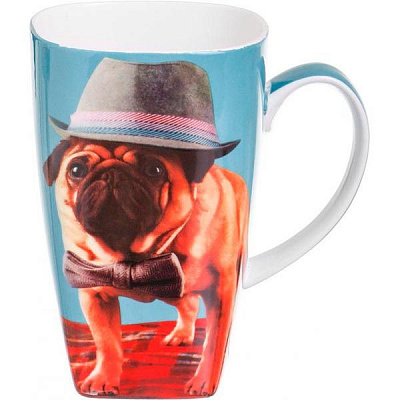 Чашка фарфоровая Джентельмен 600 мл