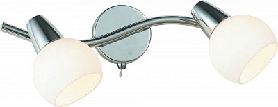 Спот Altalusse 2x40 Вт E14 хром INL-9333W-02