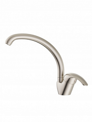 Змішувач для кухні Aqua Rodos 90200 AERO NICKEL