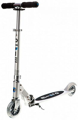 Самокат Micro Sprite silver matt серебряный SA0019 